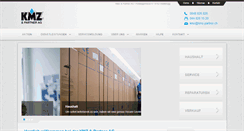 Desktop Screenshot of kmz-partner.ch